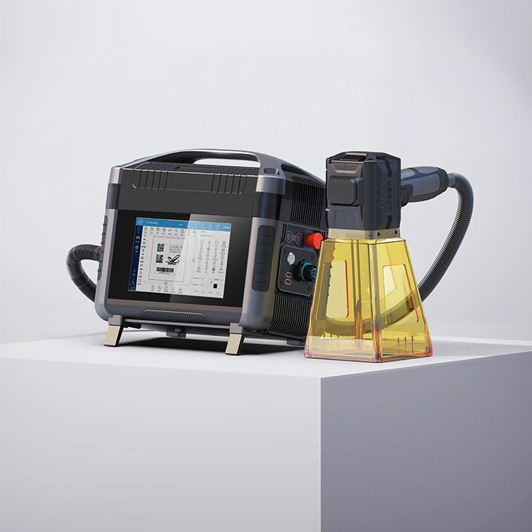 Peiriant Ysgythrwr Laser Ffibr Cludadwy 20W Ar gyfer Metel ac Anfetel