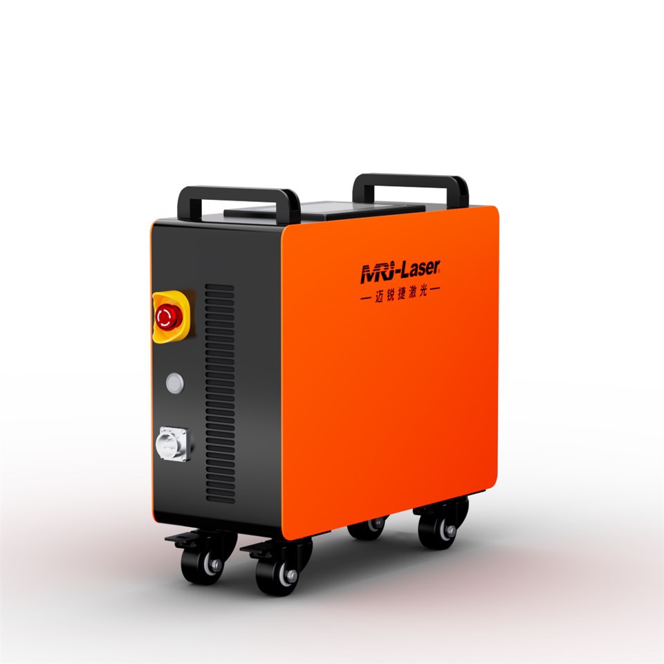 Glanhau ac Engrafiad Metel 1064nm Ffibr 2 yn 1 200 W Peiriant Makring Laser