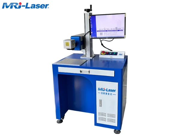 Tabl Laser Ffibr MRJ newydd-Peiriant Marcio Uchaf