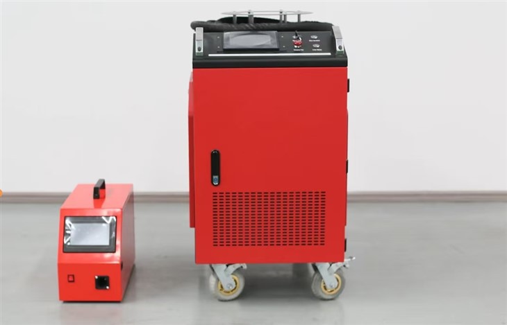 Rhannau Caledwedd Weldio Di -dor 2000W Welder Laser gyda Phorthwr Gwifren