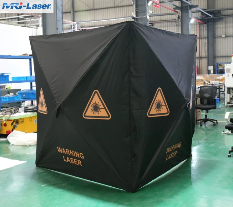 Amgaead Diogelwch Laser Cludadwy
