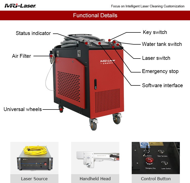 31 Intro of 3000W Continuous Laser Cleaning Machine-Single cleaning mode07
