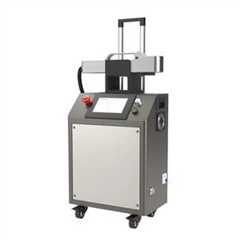 100W Bagiau Math Fiber Laser Glanhau Machine Cotio Tynnu Laser Offer