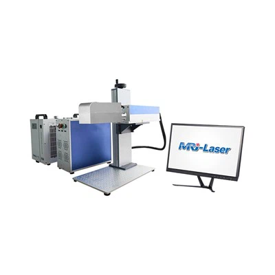 Peiriant Marcio Laser Benchtop 3D UV Ar gyfer Pibellau Cebl