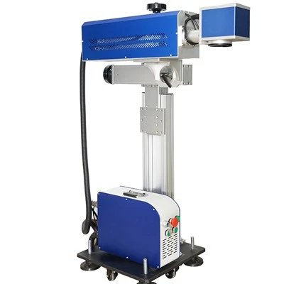 Peiriant Marcio Laser CO2 Gyda Chamerâu CCD A Belt Cludo Ar gyfer Llinell Cydosod